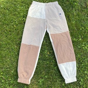 Hollister patch work sweatpants